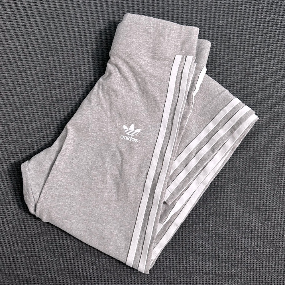 Gray Adidas Leggings